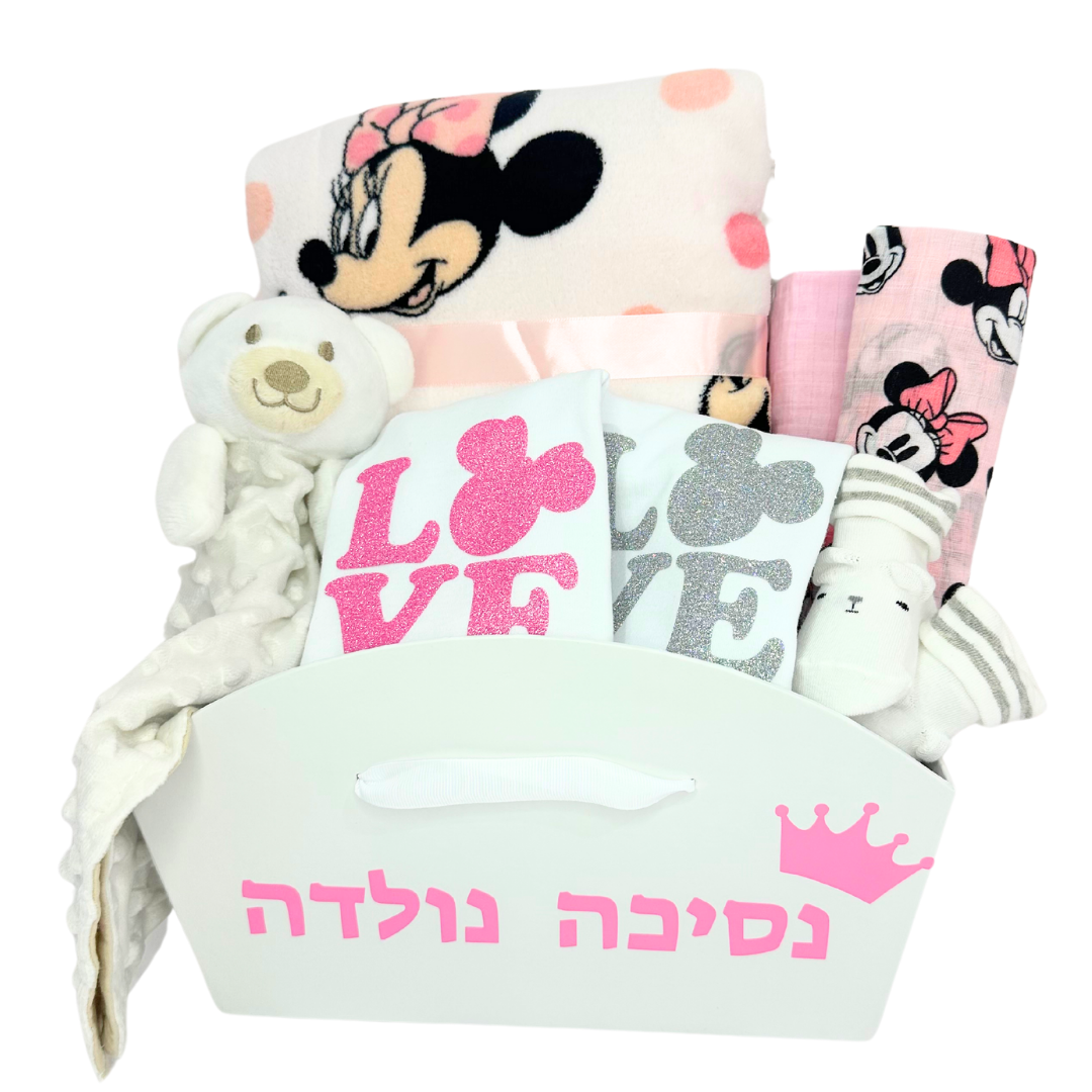 מארז מתנה מפנק להולדת הבת- דיסני